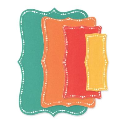 Sizzix Framelits by Stacey Park Fanciful Framelits - Doris Dotted Top Note